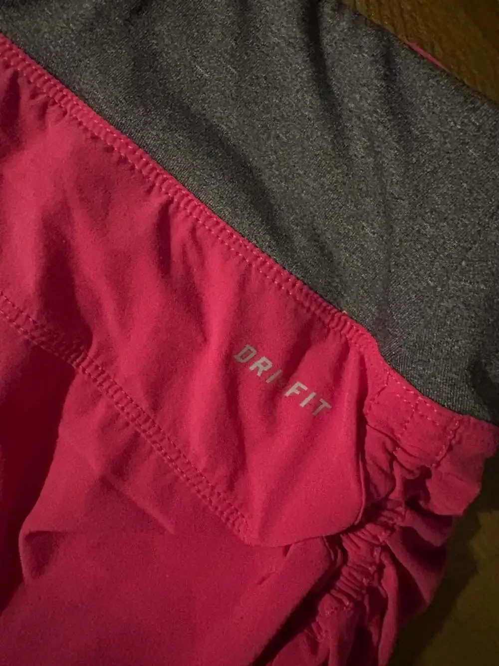 Nike Women's Dri-Fit Running skort Pink Orange  Medium